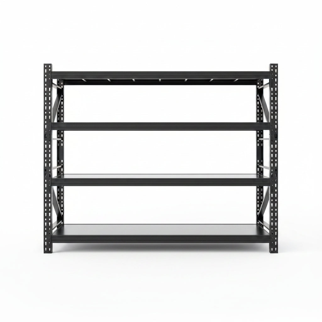 3-Pack Heavy Duty Metal Garage Shelving Units 73"H x 57"W