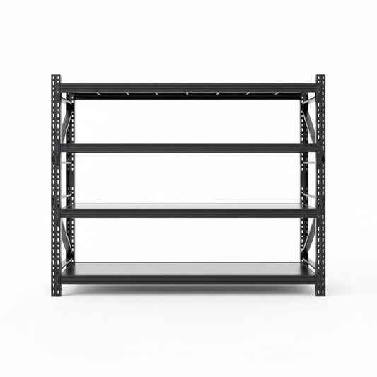 3-Pack Heavy Duty Metal Garage Shelving Units 73"H x 57"W