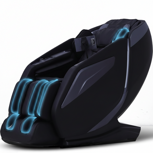 4D Full Body Zero Gravity SL-Track Massage Chair, Black