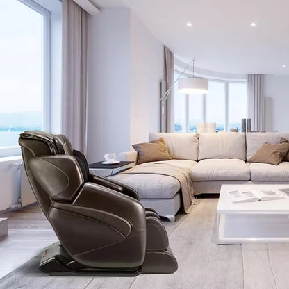 Jin Espresso Synthetic Leather SL Track Massage Chair — product view 2